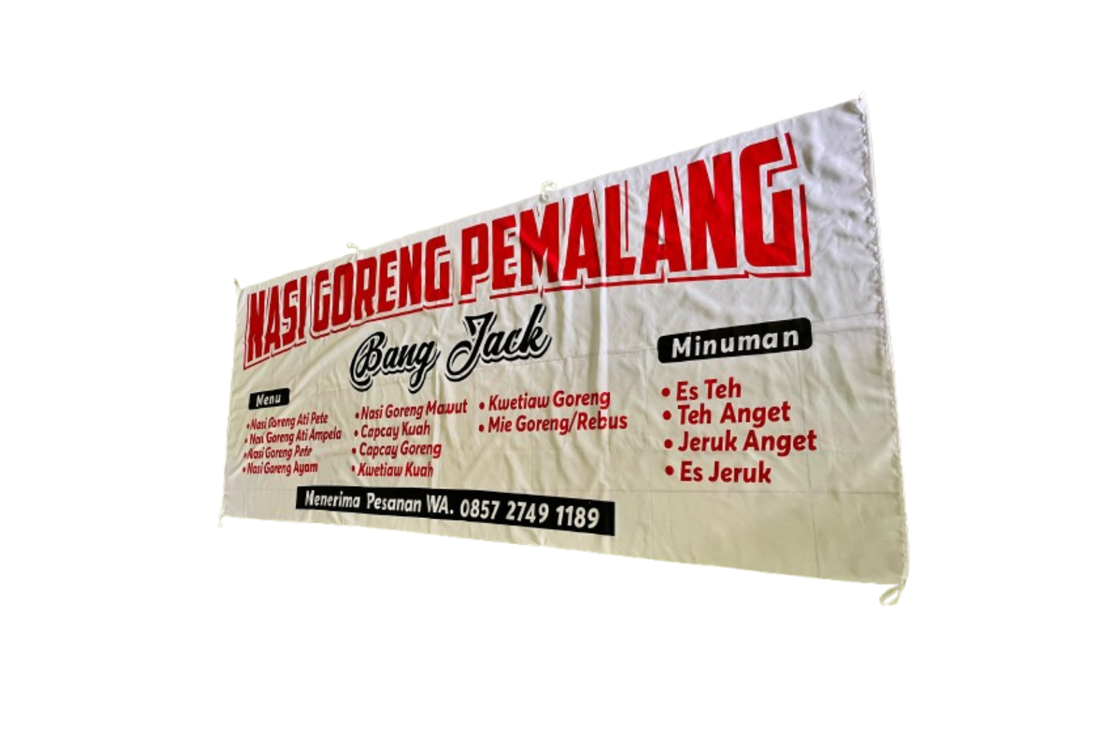 Spanduk (1 Warna)